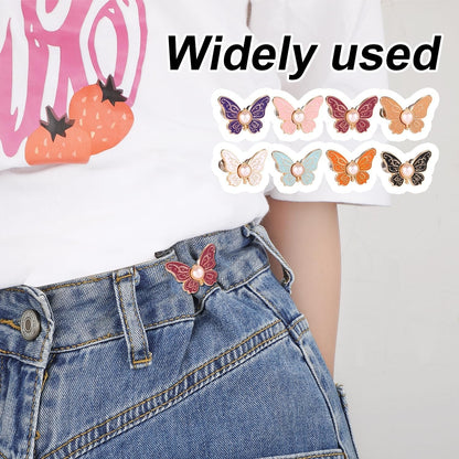 🔥8-Piece Set of Nailless Butterfly Waist Belt Buckles