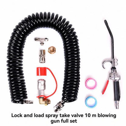 Heavy-Duty Truck Air Take Valve with Lockable Quick Connector