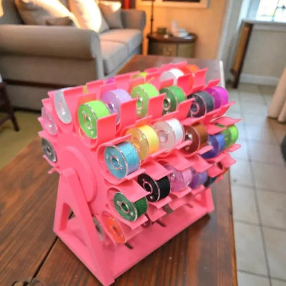 🔥Last Day 49% OFF - 🧵Rotating Bobbin Thread Organizer