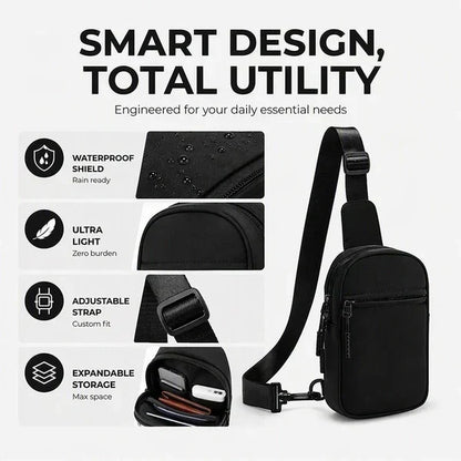 🔥🔥Upgraded Travel Sling Bag 2.0 – Anti-Theft & 500D Durability
