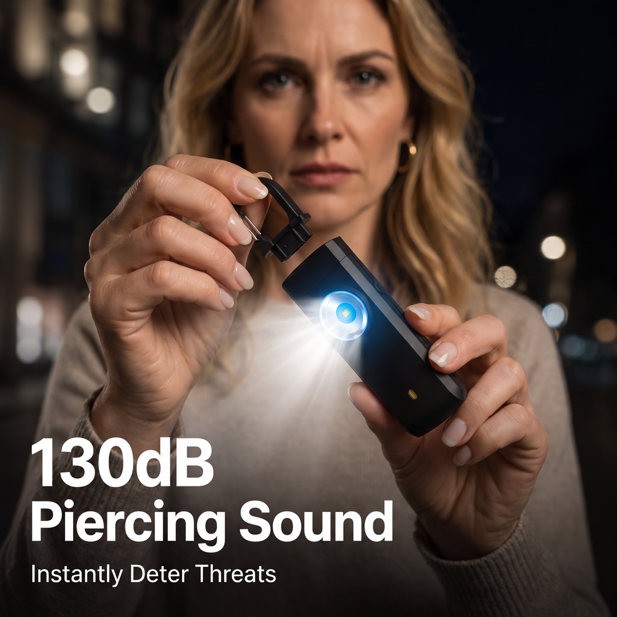 🚨 Rechargeable Personal Safety Alarm