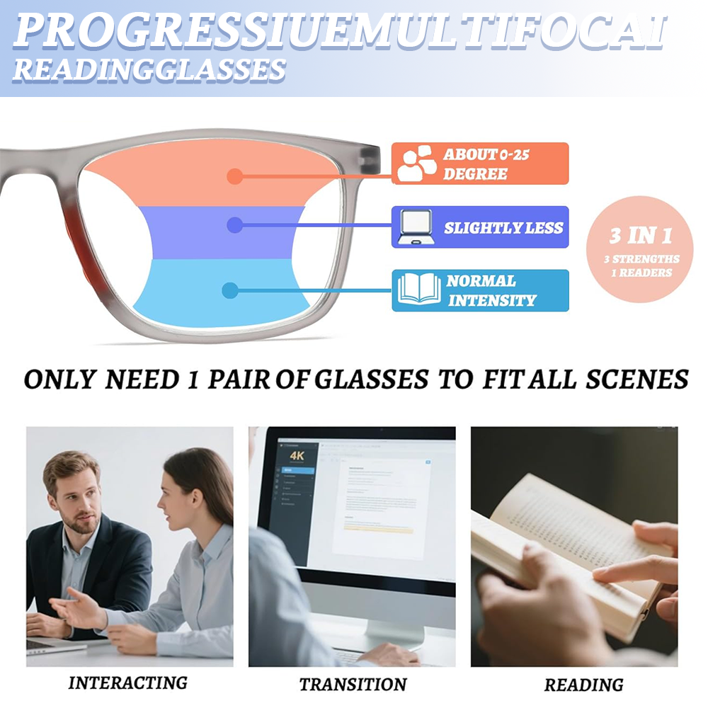 🔥 AutoFocus+ Multifocal Glasses
