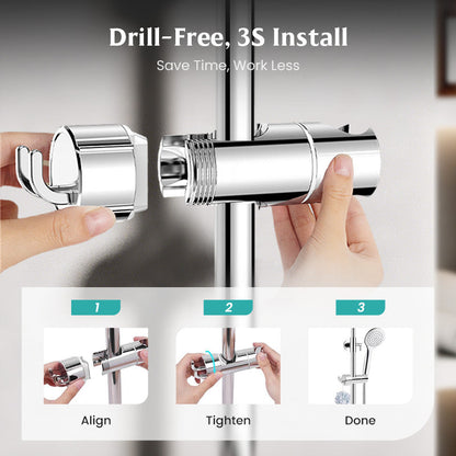 🚿💥 Hand shower holder without drilling