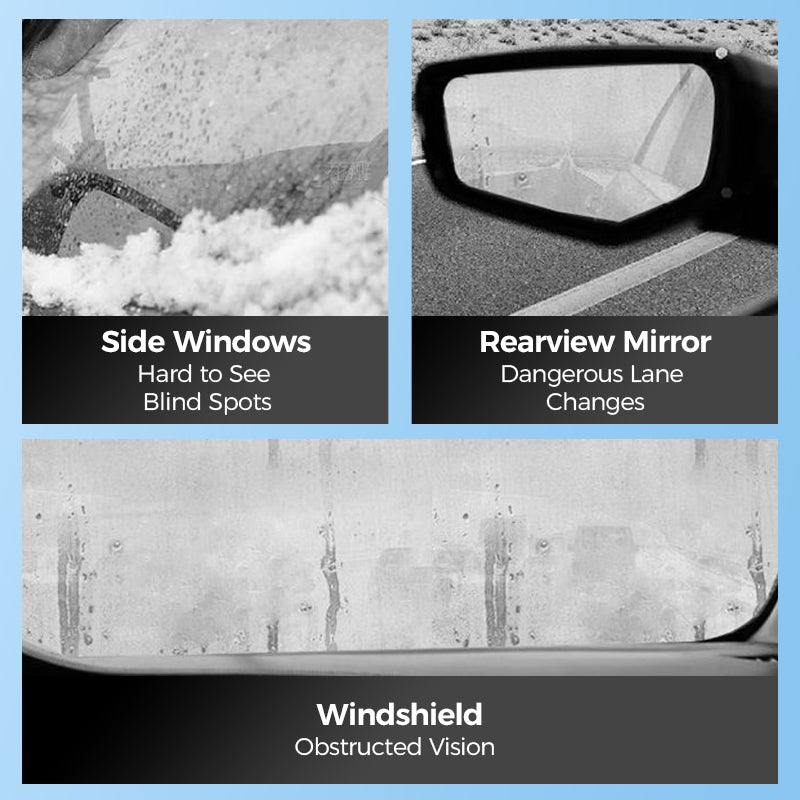 💥 BUY 2 GET 1! ❄️ Micromolecular Anti-Fog Coating Wiper – Keeps Your Windshield Clear & Fog-Free 🧽✨