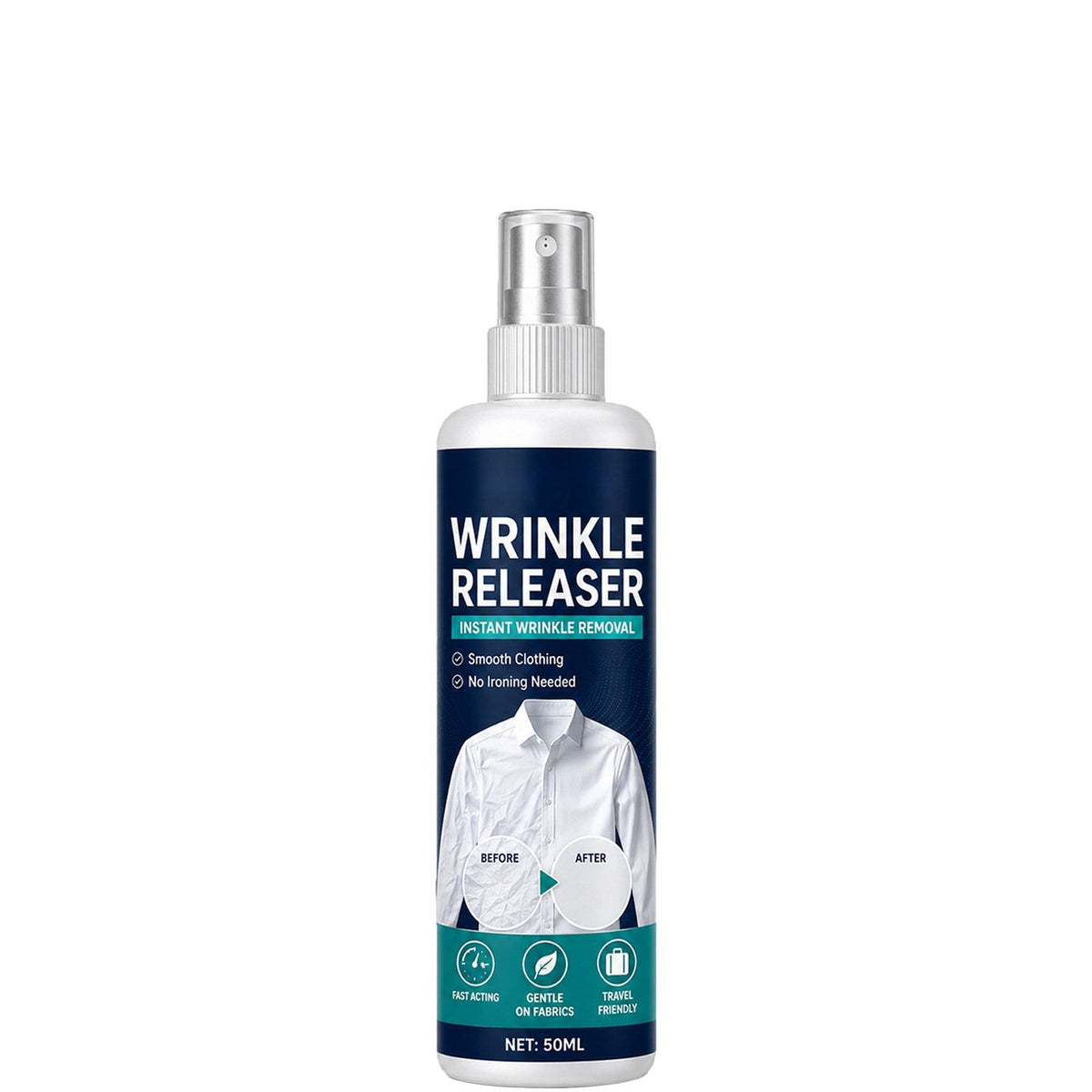👔Limited Time 49 % OFF✨ Instant wrinkle release – no iron, travel-ready, static-free & fresh.