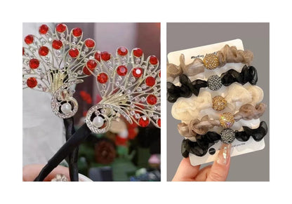 【💞Buy 1 Get 1 Free】🦚Fashion Retro Peacock Hair Accessories