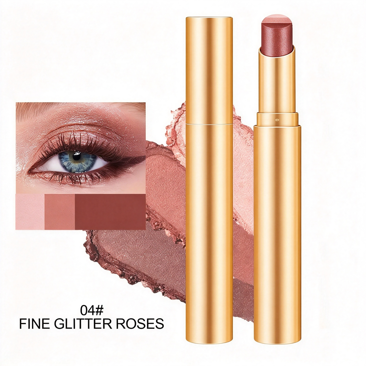 🏆Flash Sale⚡50K+ SOLD! Almost Gone-💥3 Color Eyeshadow Stick