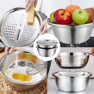 🔥 NEW HOT SALE 🔥Multifunctional Stainless Steel Basin