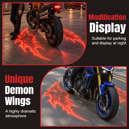 Motorcycle Devil Wing Ground Projection Lights