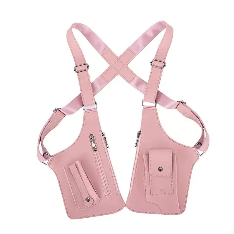 Unisex Adjustable Underarm Vest Bag