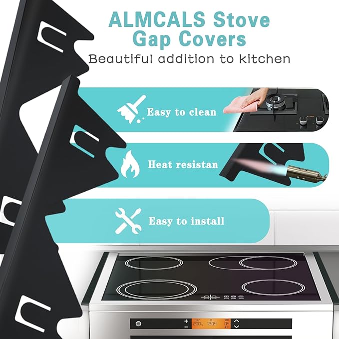 🔥 🎁Retractable Stainless Steel Stove Gap Covers