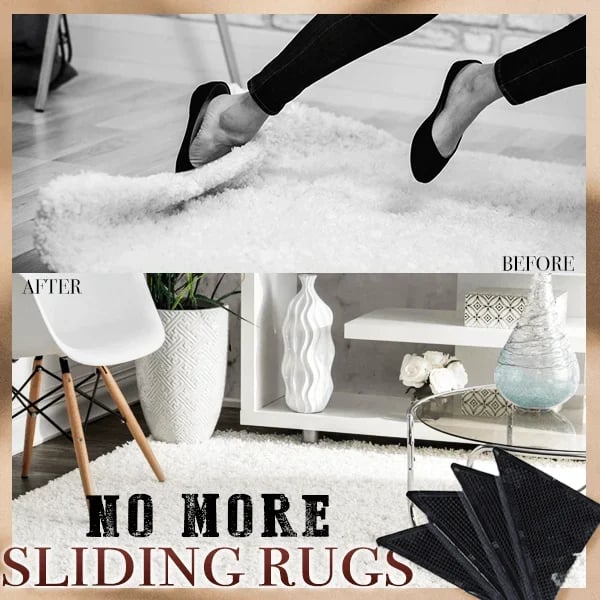 🔥🔥 Rubber Anti Curling Non Slip Skid Pads  - 4pcs