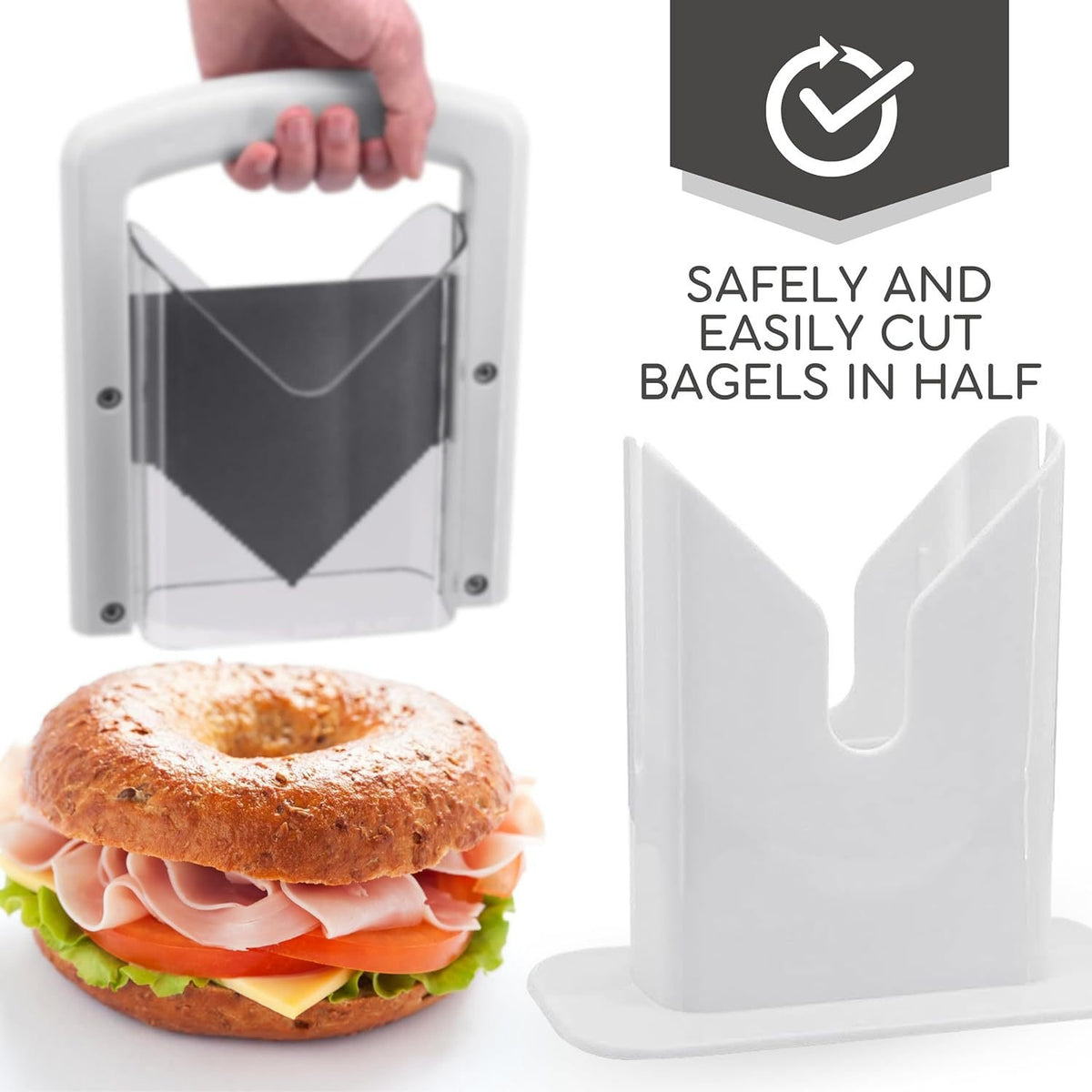 🔥49% OFF—Bagel Guillotine Slicer