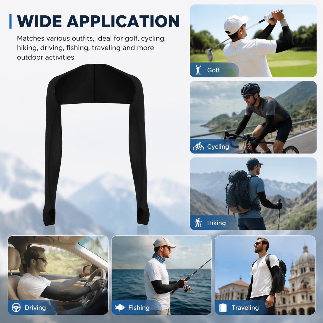 ❄️Finger-hole UV-protective cooling sleeves