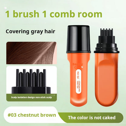 💇‍♀️Buy 1 Get 1 Free✨ 10-Second Root Rescue! Gray Coverage Hair Pen - Instant Youth in a Click! ✨