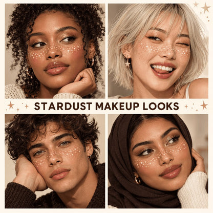 Glitter Star Makeup Stamp