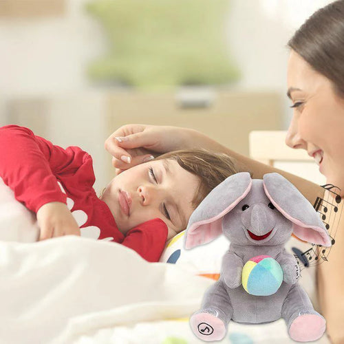 💯Cute Hide And Seek Elephant Plush Doll