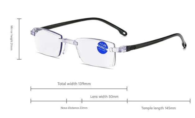 👓🌄Smart Zoom Multifocal Glasses – Clear Near & Far Vision, All in One
