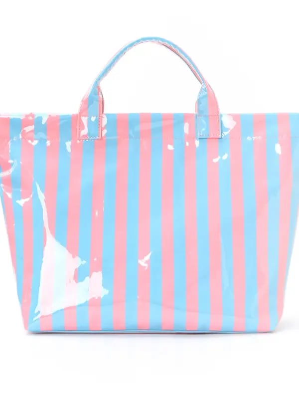 🔥Hot Sale 🌟Striped tote bag, stylish and lightweight tote bag, large capacity portable travel shoulder bag