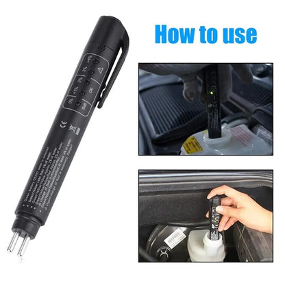 🚗 Portable Brake‐Fluid Tester Pen for DOT 3 / DOT 4 / DOT5