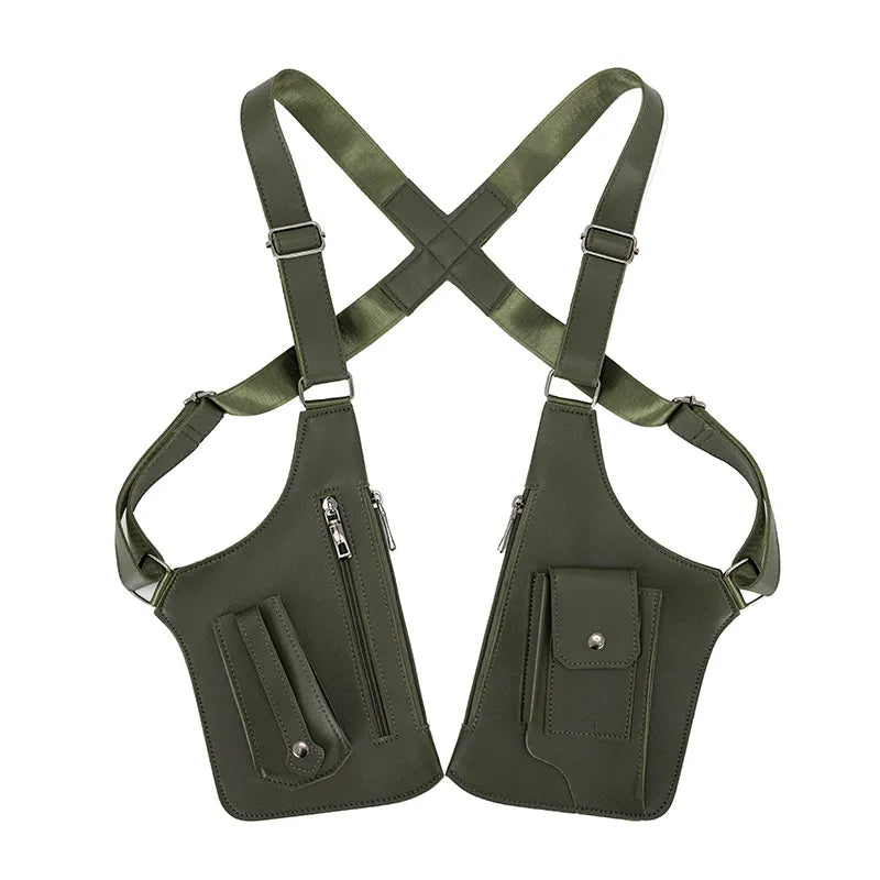 Unisex Adjustable Underarm Vest Bag