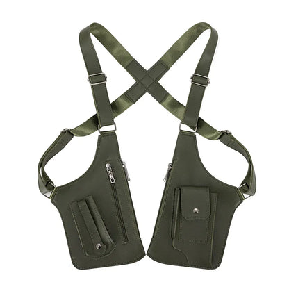 Unisex Adjustable Underarm Vest Bag