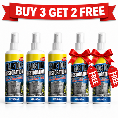 ✨ Headstone Restoration Cleaning Spray 🕯️