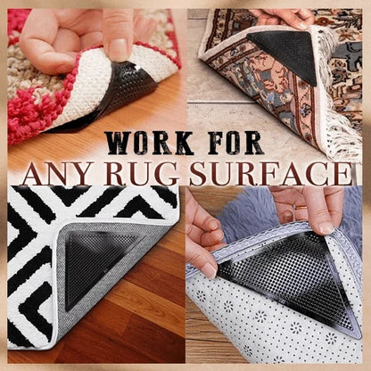 🔥🔥 Rubber Anti Curling Non Slip Skid Pads  - 4pcs