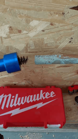 🔧 2‑in‑1 Copper Pipe & Fitting Cleaning Brush