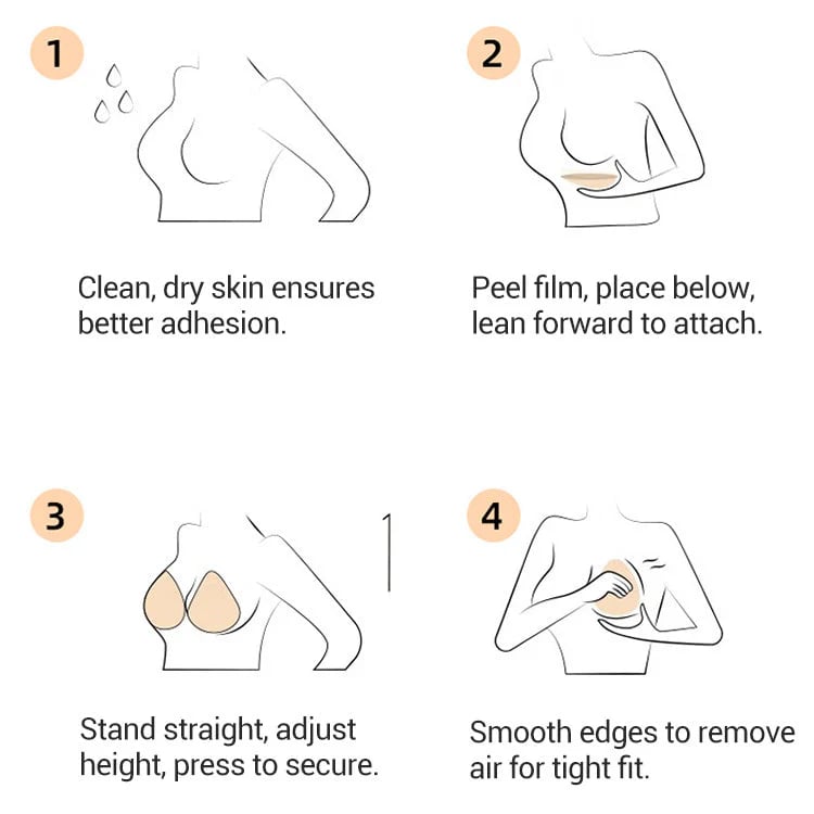 🔥Buy 1 Get 1 Free🔥Invisible Breast Lift Pads-50% OFF