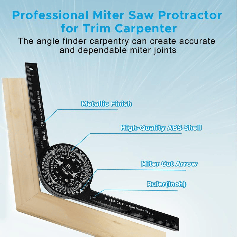 📏Aluminum Miter Saw Protractor