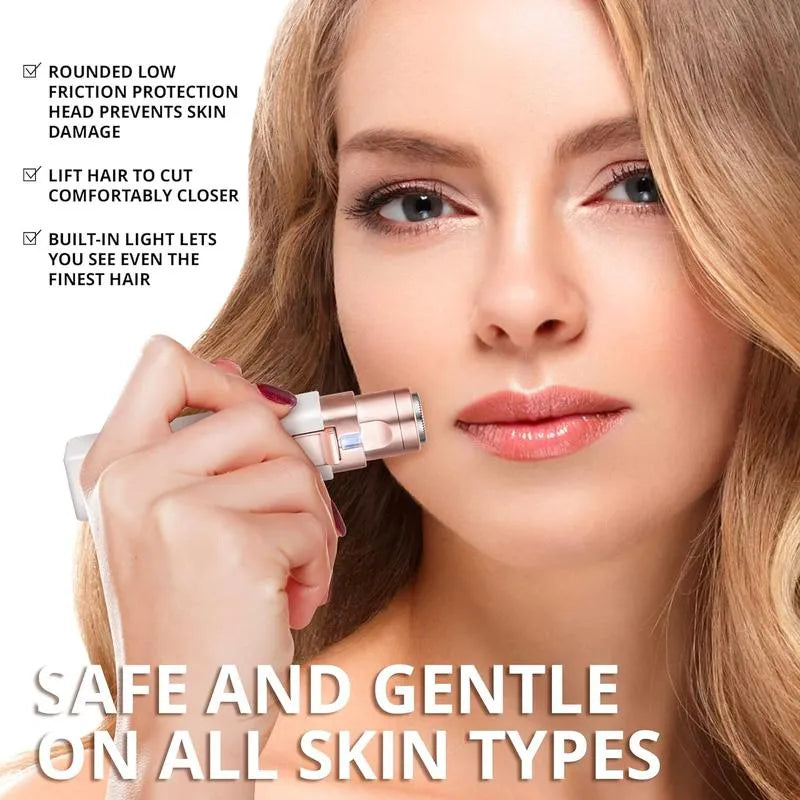 🔥2-in-1 Women's Eyebrow and Facial Hair Removal Device