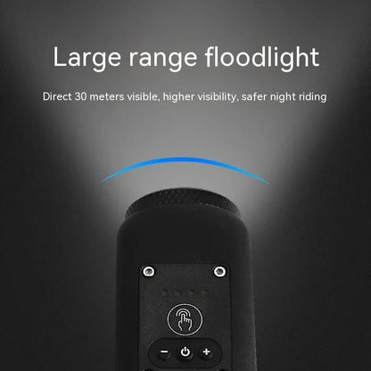2-in-1 bicycle light and horn