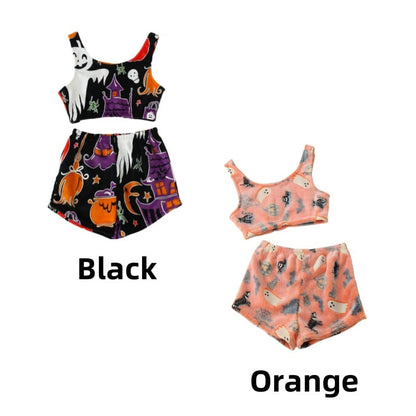 💥40% Off 🎃Halloween  vest pajamas set👻