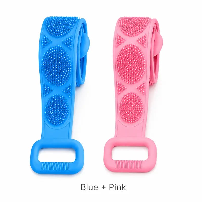 Silicone Bath Brush with Long Handle🚿✨