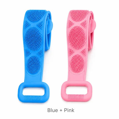 Silicone Bath Brush with Long Handle🚿✨