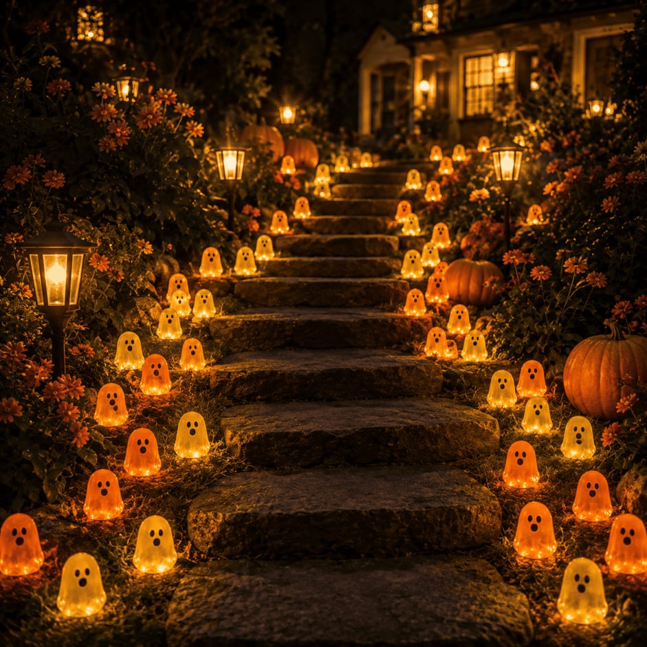 💥 From Only $9.99 👻 Glow-in-the-Dark Mini Ghosts – 8-Colour Halloween Mix
