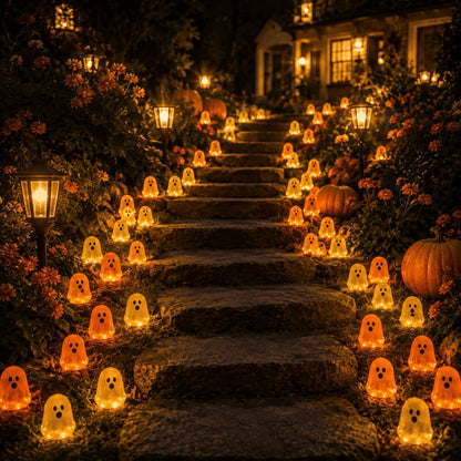💥 From Only $9.99 👻 Glow-in-the-Dark Mini Ghosts – 8-Colour Halloween Mix