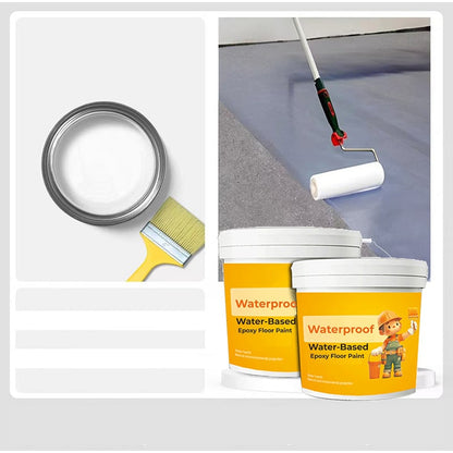 💯Waterproof Water-Based Epoxy Floor Paint