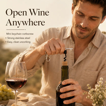 🔥 50% OFF🍾Mini Portable Pocket-Sized Wine Opener🍷