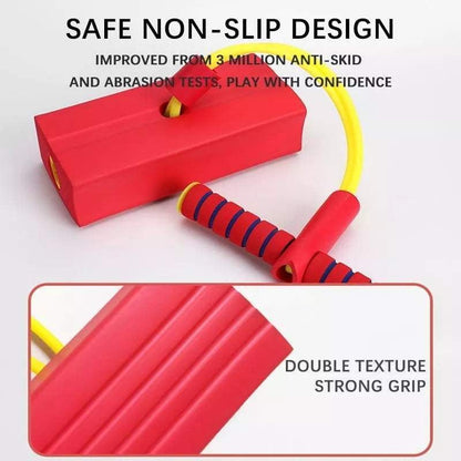 🛡️✨ Safe Foam, Bouncy Fun! Kids‘ Pogo Jumper 50% OFF⚡🌳