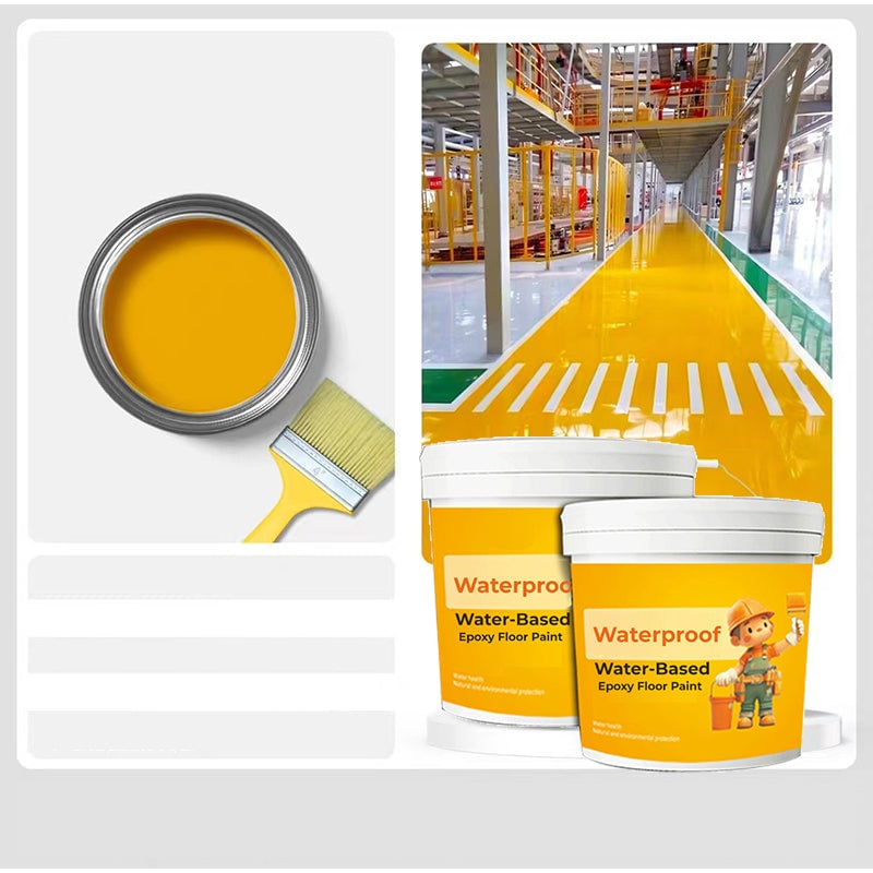💯Waterproof Water-Based Epoxy Floor Paint