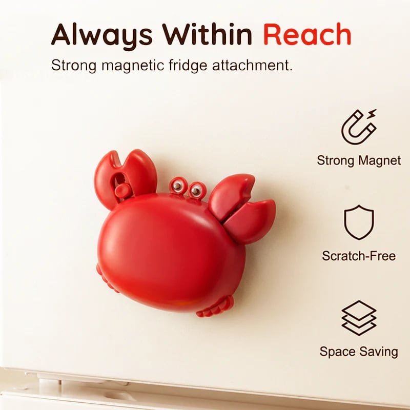 📢📢49% OFF !! ⏰Multifunctional Magnetic Crab-Shaped Bottle Opener