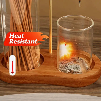 2 in 1 Incense & Candle Holder(Fragrance-free)