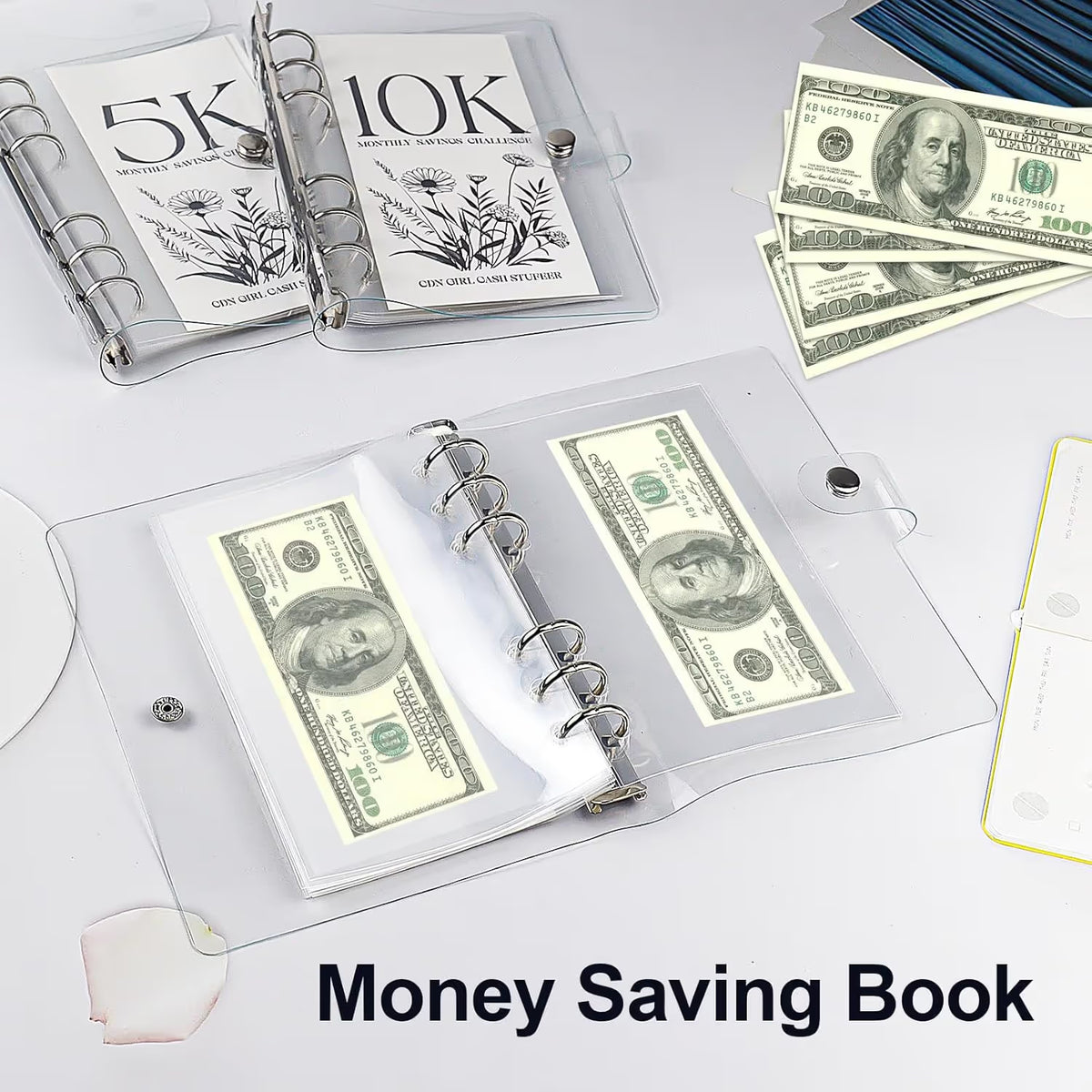 💰 12-Month Envelopes Money Saving Challenge Binder