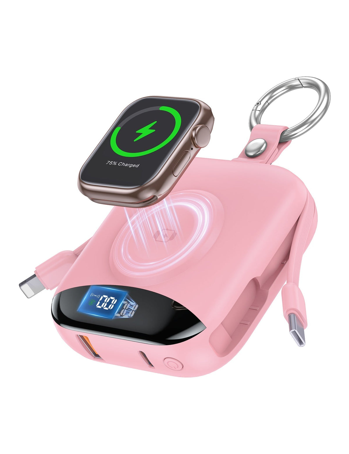 🔋 3-in-1 Magnetic Power Bank 10000mAh