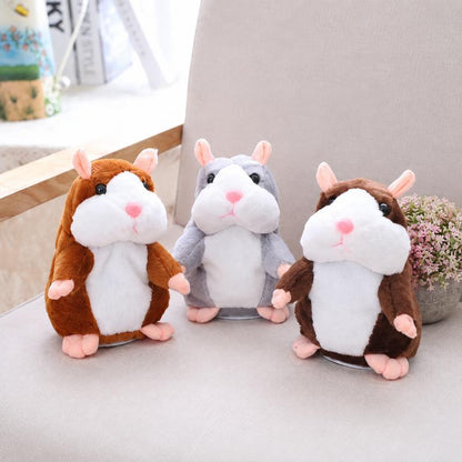 🥳2026 HOT SALE🥳💞50K+ SOLD! 🐹✨ 50% OFF! Talking Hamster Plush – repeats whatever you say, auto head-shaking, hilarious fun for kids & adults. Perfect gift & pet entertainment! 🎁💚