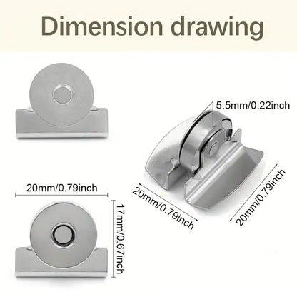 🧷Seamless Magnetic Buckle Clasp for Bags, Clothing and DIY Crafts✨