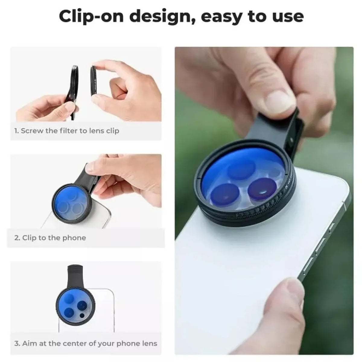 52mm Polarized Smart Phone