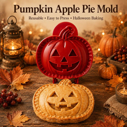 🎃 Halloween Mini Pie Mold Set – 8 Spooky Designs for Easy Festive Baking